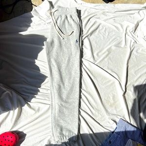 Tapered polo sweat pants